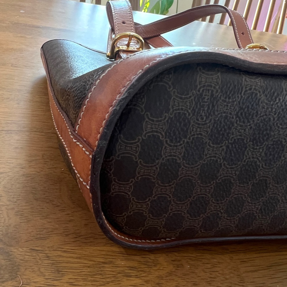 Vintage Celine macadam shoulder tote - Picture 11 of 14